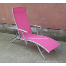 Teslin Mesh Outdoor Sunlounge Garden Beach Chair